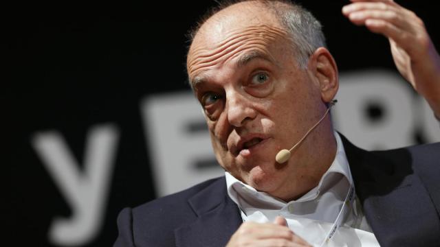 Javier Tebas en la Liga