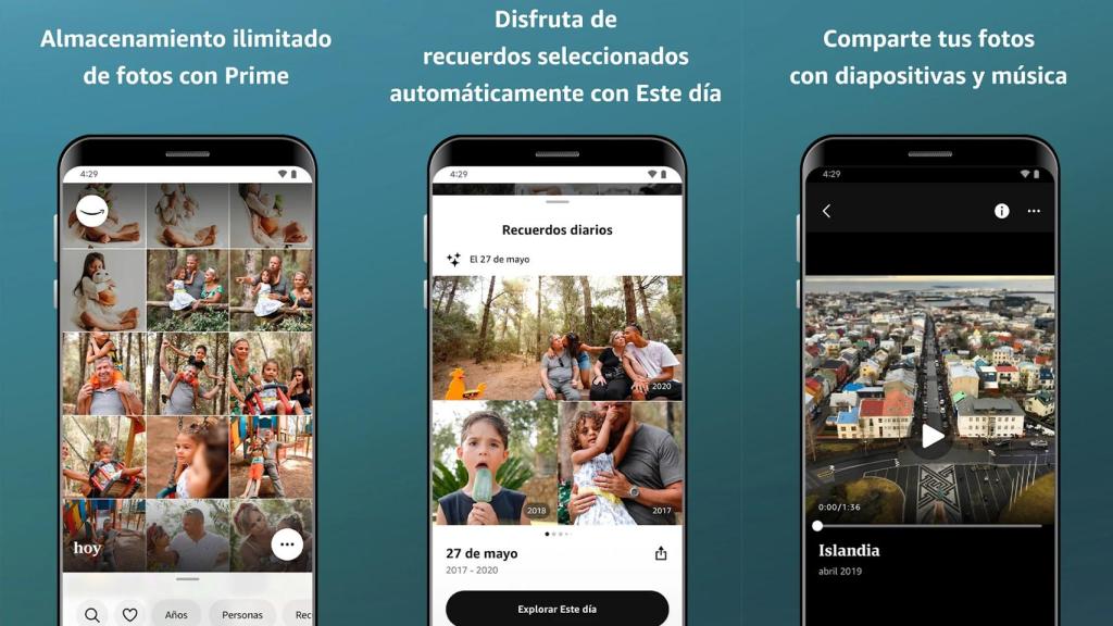 Amazon Fotos cuenta con copia de seguridad de fotos ilimitada