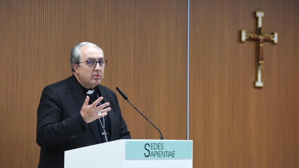 El secretario general de la Conferencia Episcopal Española, Francisco César García Magán