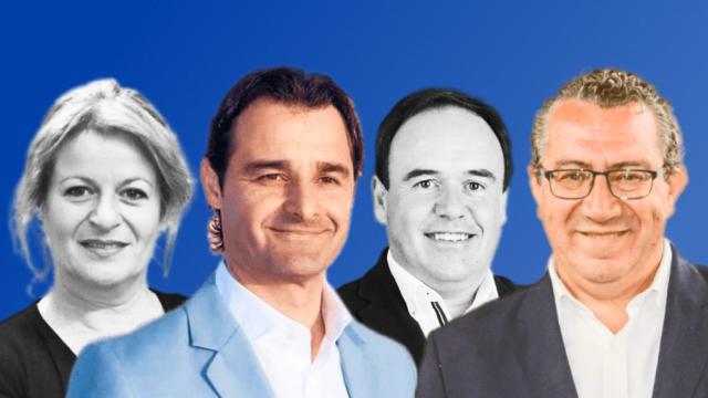 Ana Serna, Eduardo Dolón, Juanfran Pérez y Toni Pérez.
