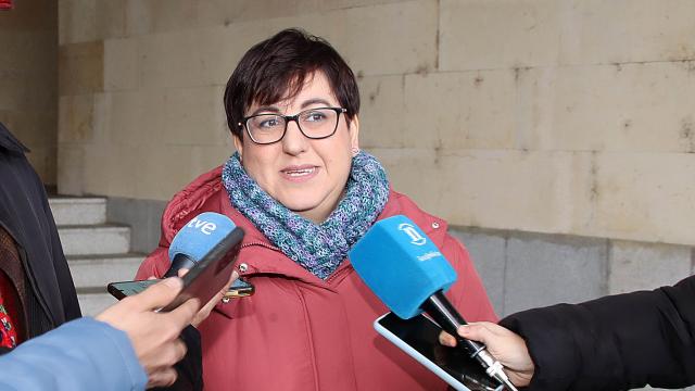 La alcaldesa de San Andrés del Rabanedo, Camino Cabañas, en una imagen de archivo.