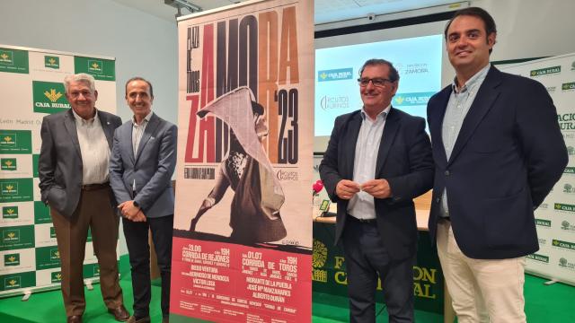 Presentación de la feria taurina de Zamora en Caja Rural