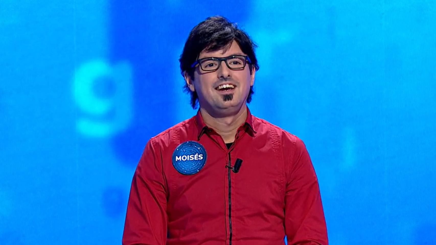 Moisés Laguardia en 'Pasapalabra'.