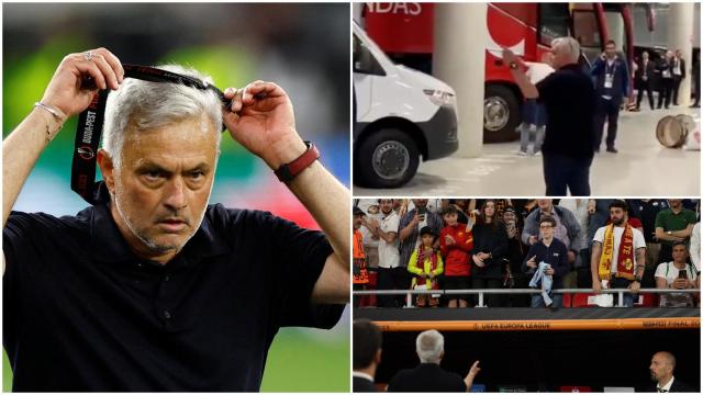 Mourinho, tras la final de la Europa League contra el Sevilla