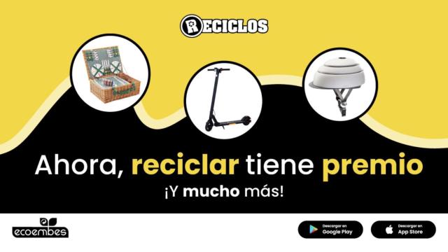 Esta aplicación te da regalos por reciclar: RECICLOS