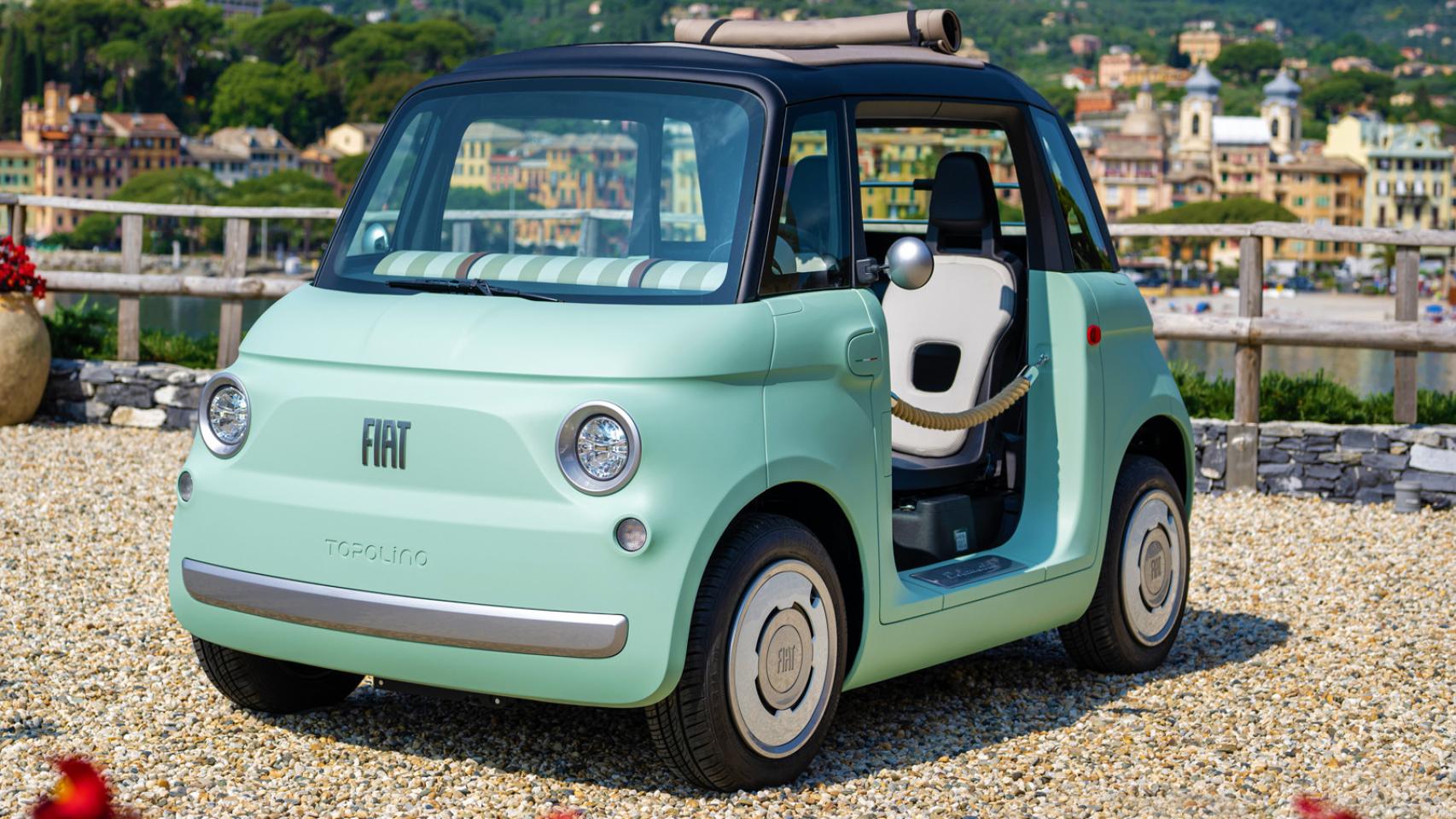 Anticipo del nuevo Fiat Topolino que llega en 2024.