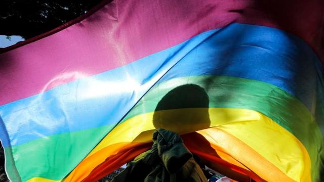 Bandera del colectivo LGTBIQ+.