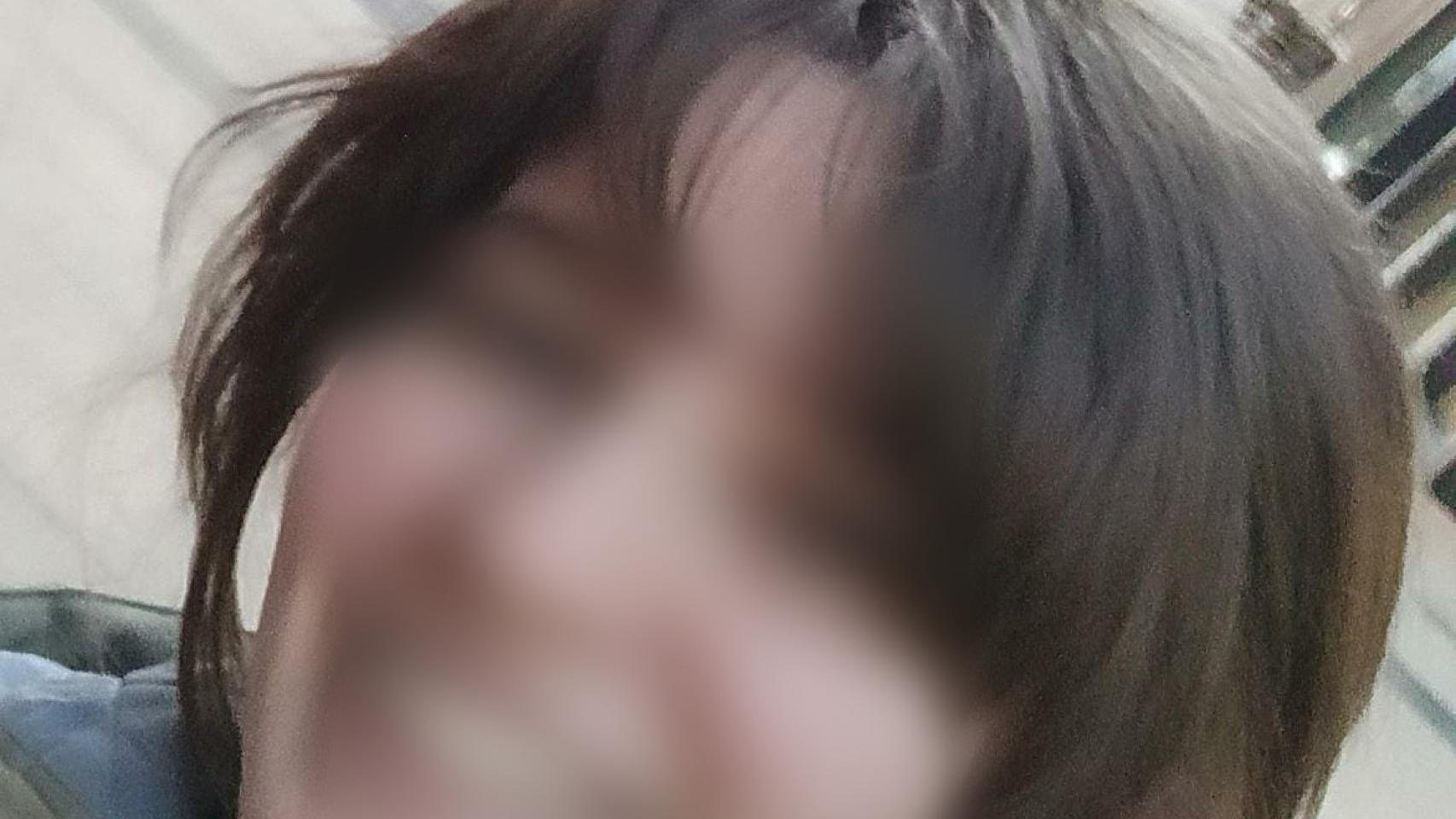 Maria Victoria León, la niña desaparecida el pasado sábado.