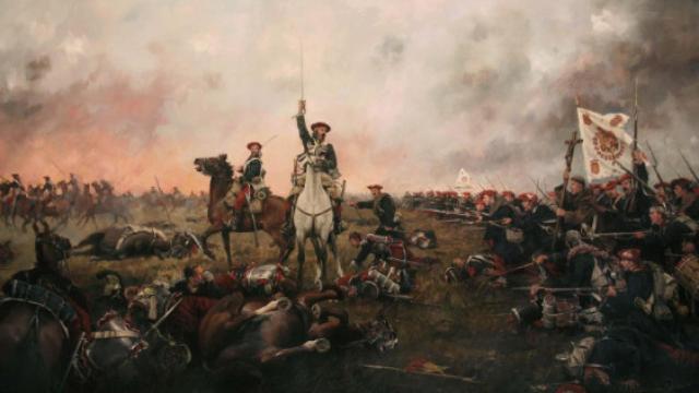“Calderote”, primera guerra carlista por Ferrer Dalmau.
