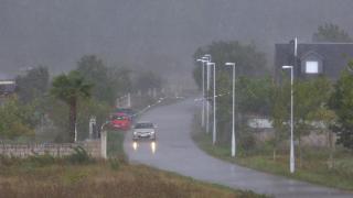 Imagen de una tormenta en Castilla y León.