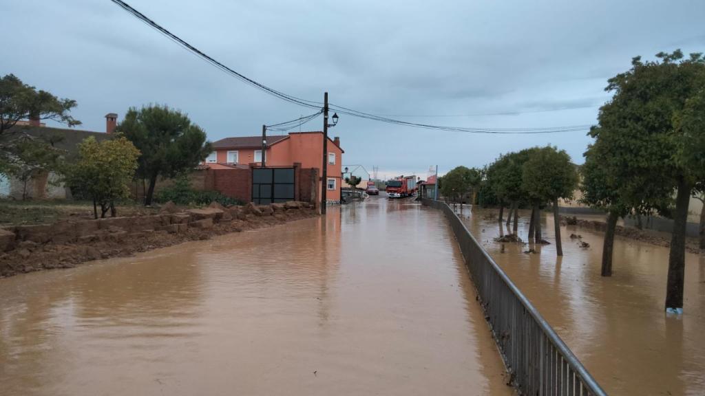 Imagen de Berrueces anegado por el agua