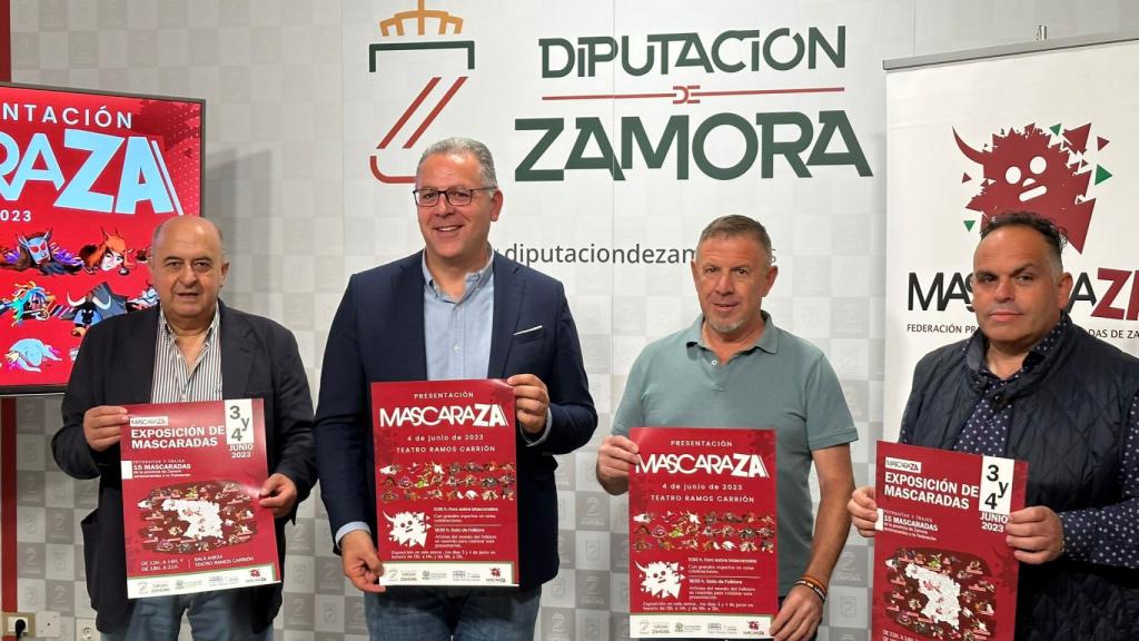 Presentación del primer acto oficial de Mascaraza