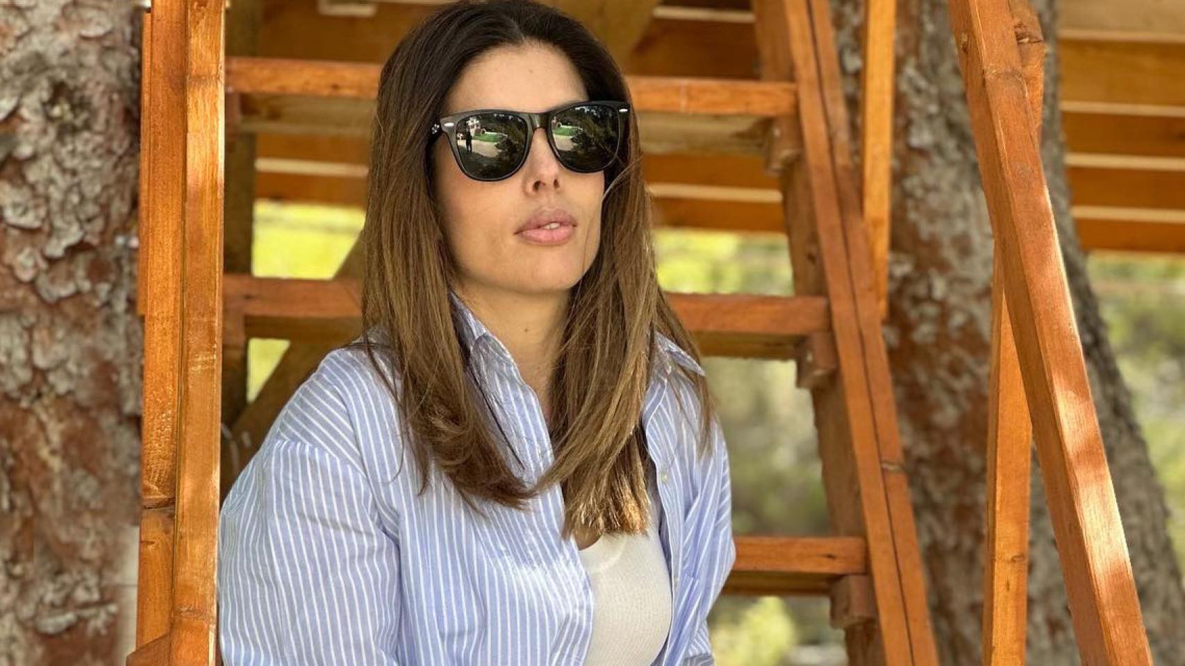 Lidia Bedman presumiendo de su impecable estilismo en las redes sociales.