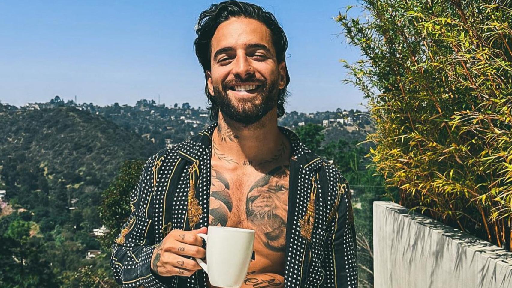 El cantante, en una foto de redes sociales.