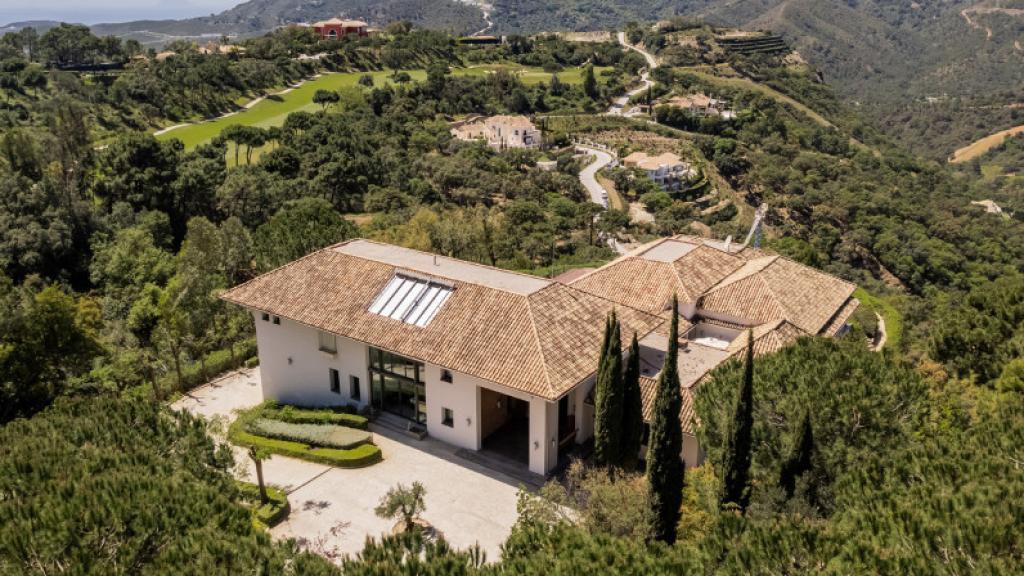 Imagen de una lujosa villa en la Costa del Sol.