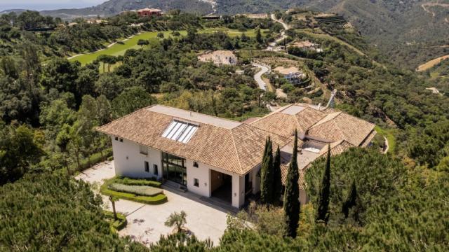 Imagen de una lujosa villa en la Costa del Sol.
