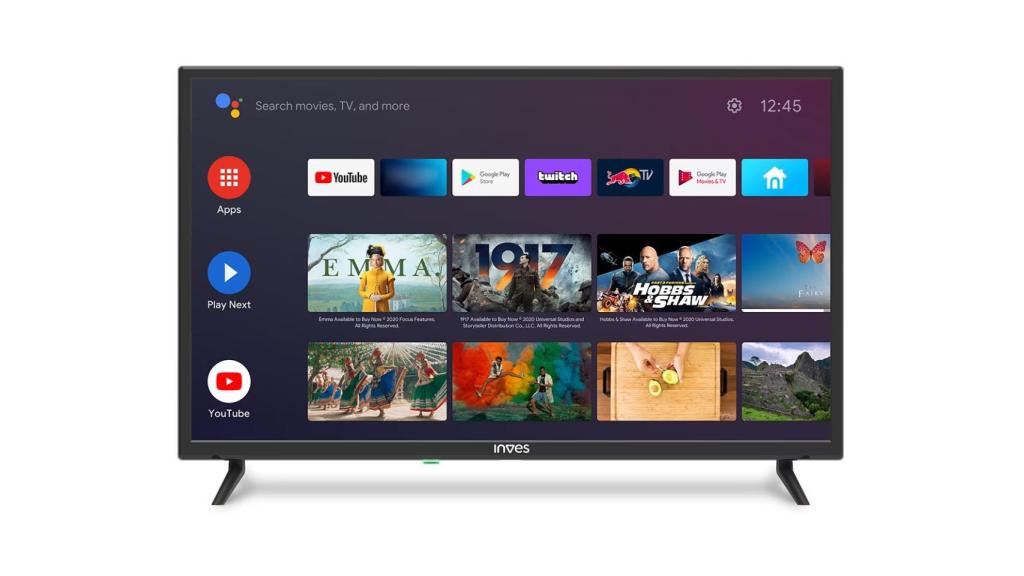 El televisor Inves de El Corte Inglés.