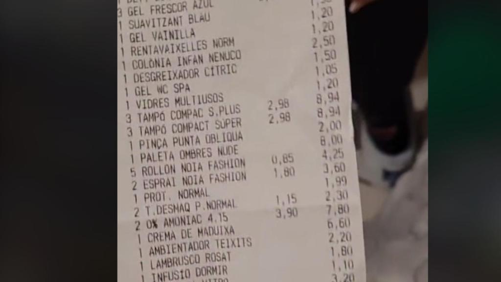 Una española en Francia ahorra mucho en Mercadona.