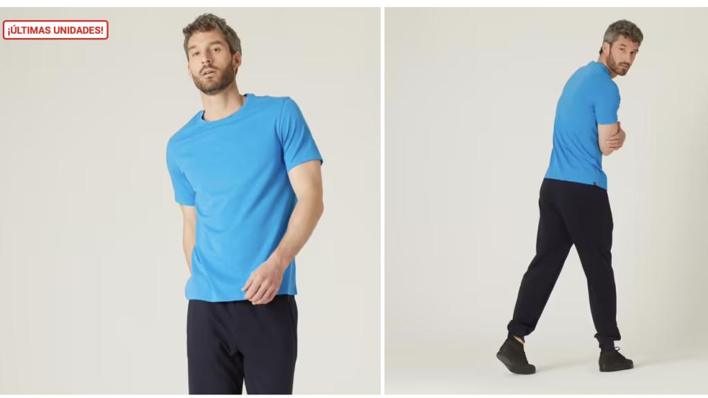 Camiseta fitness.
