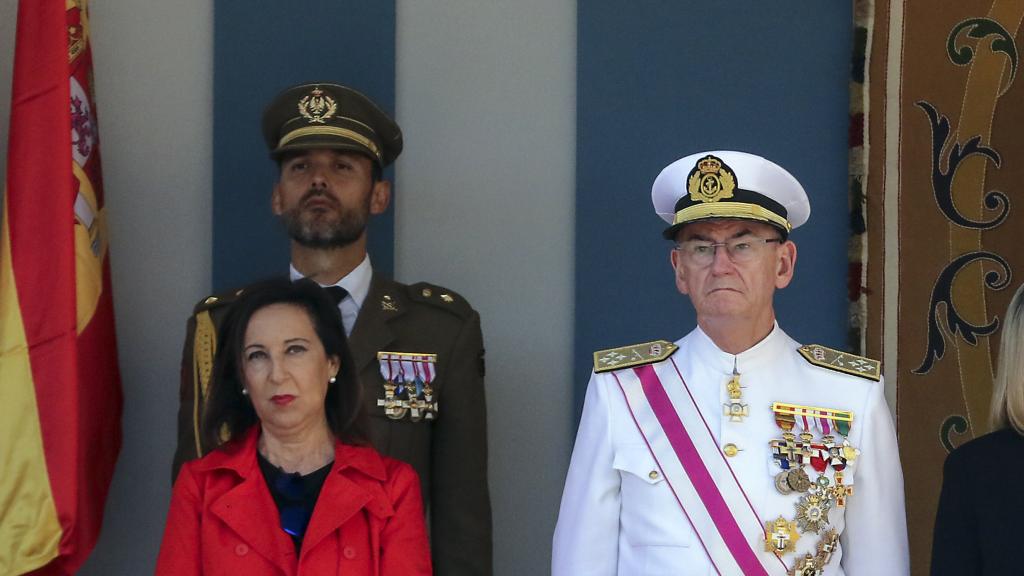 Margarita Robles en el Día de las Fuerzas Armadas