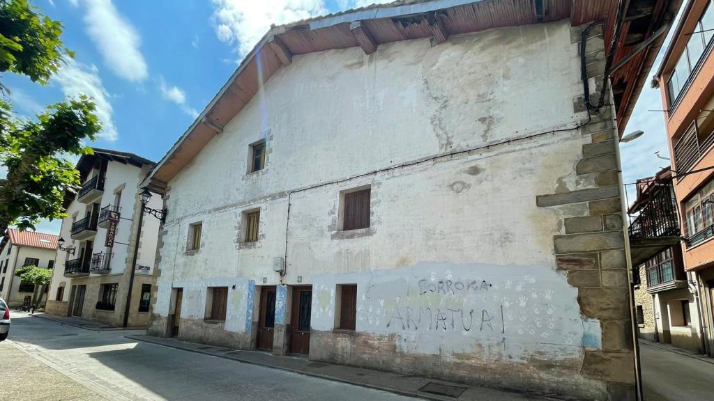 Casa de los Ulayar el pasado viernes por la mañana.