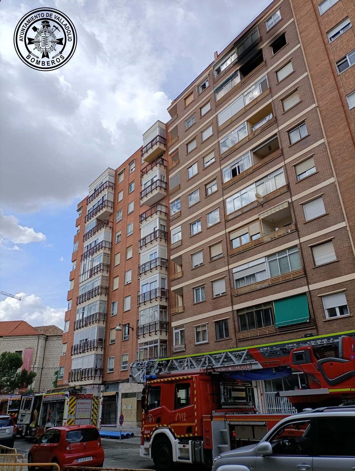 Incendio en la calle Padilla