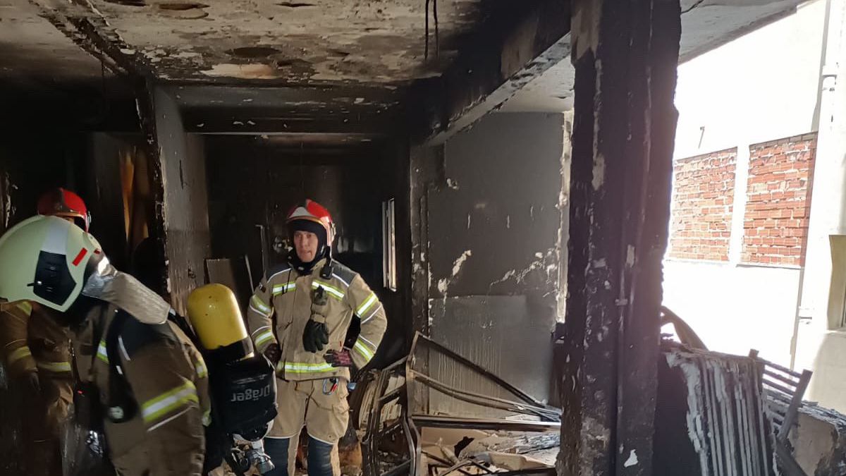 Incendio en la calle Padilla de Valladolid