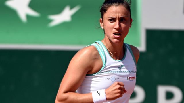 Sara Sorribes, en Roland Garros
