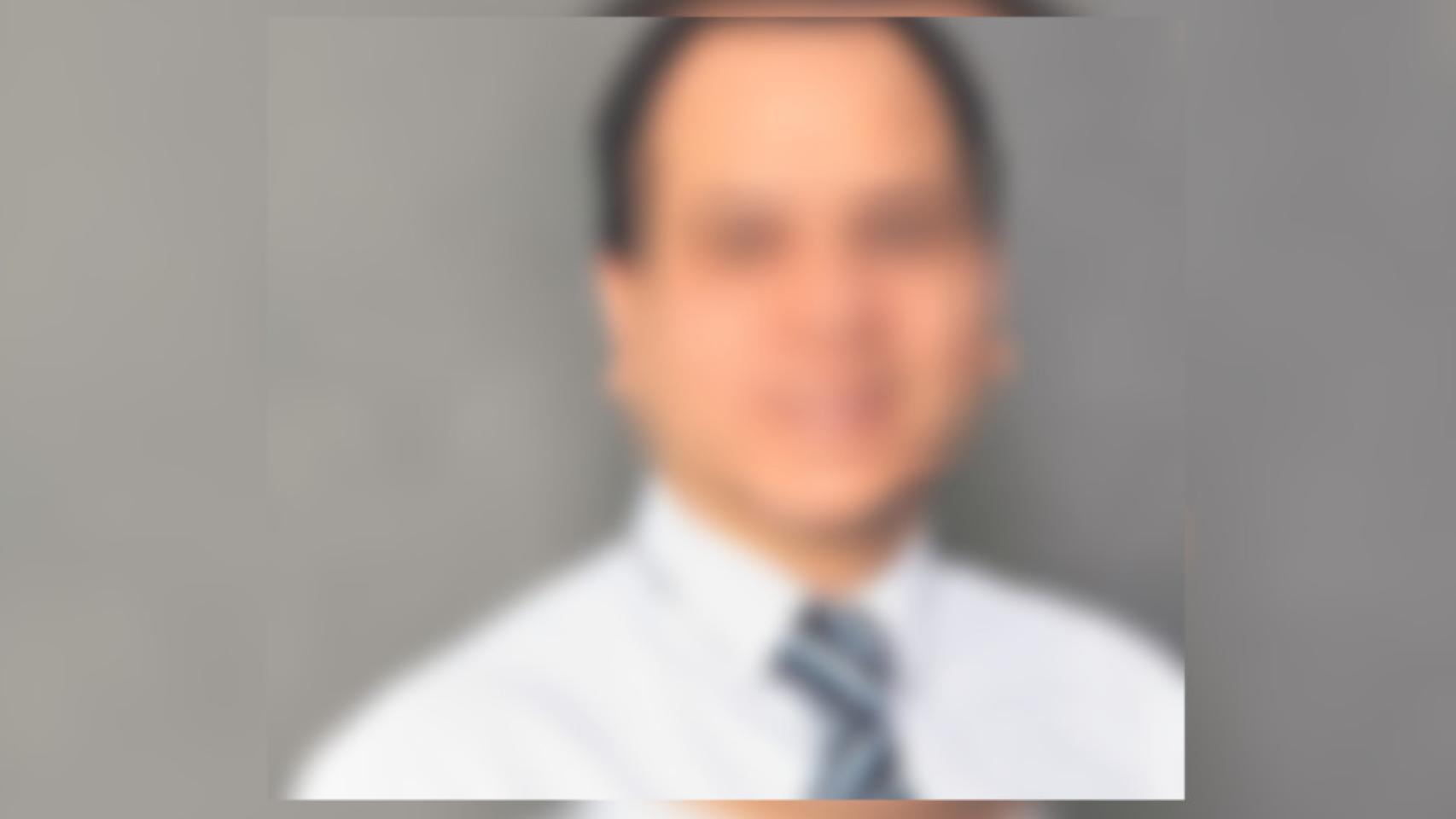 Imagen difuminada del profesor detenido con relación a la desaparición de la menor.