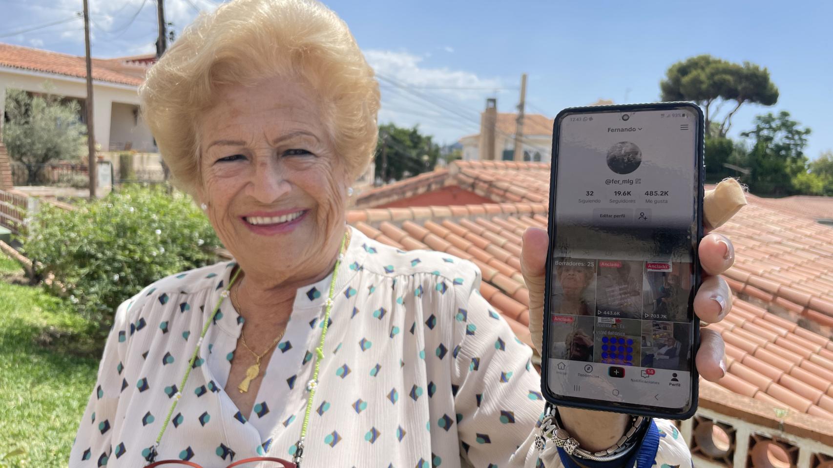 La abuela Mariani.