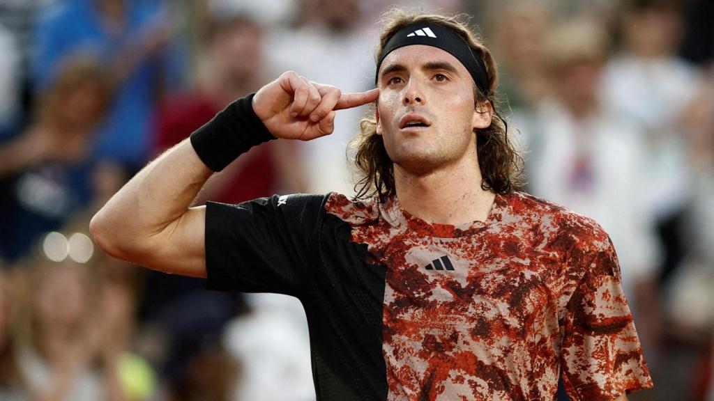 Stefanos Tsitsipas, en Roland Garros