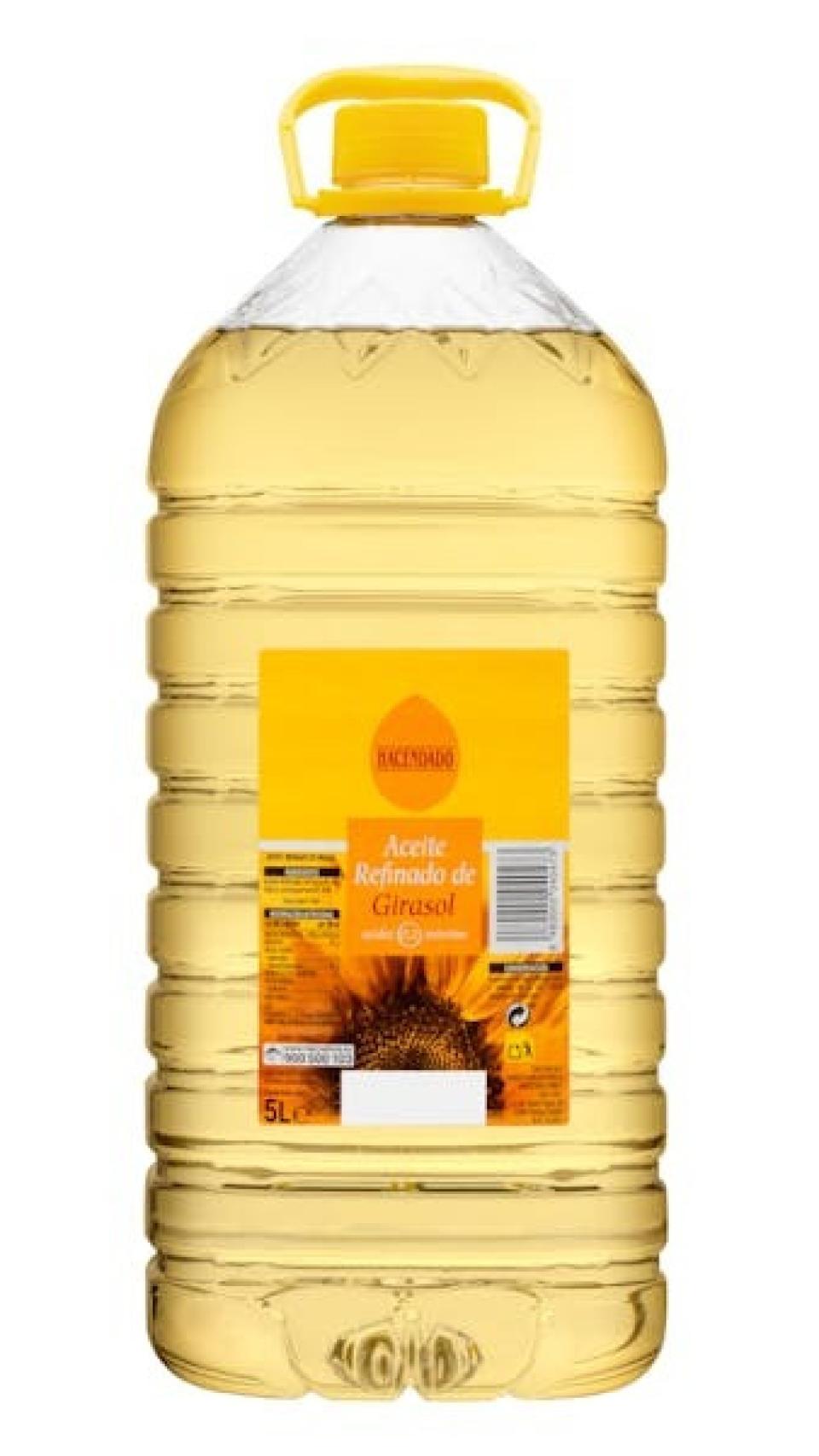 Aceite de girasol.