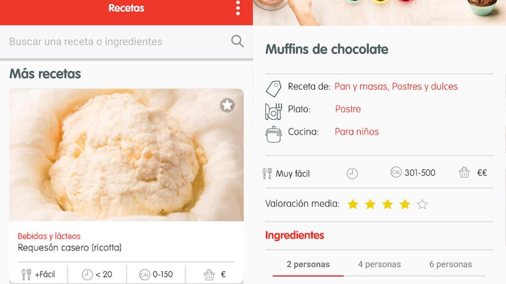 Recetas en Club Dia