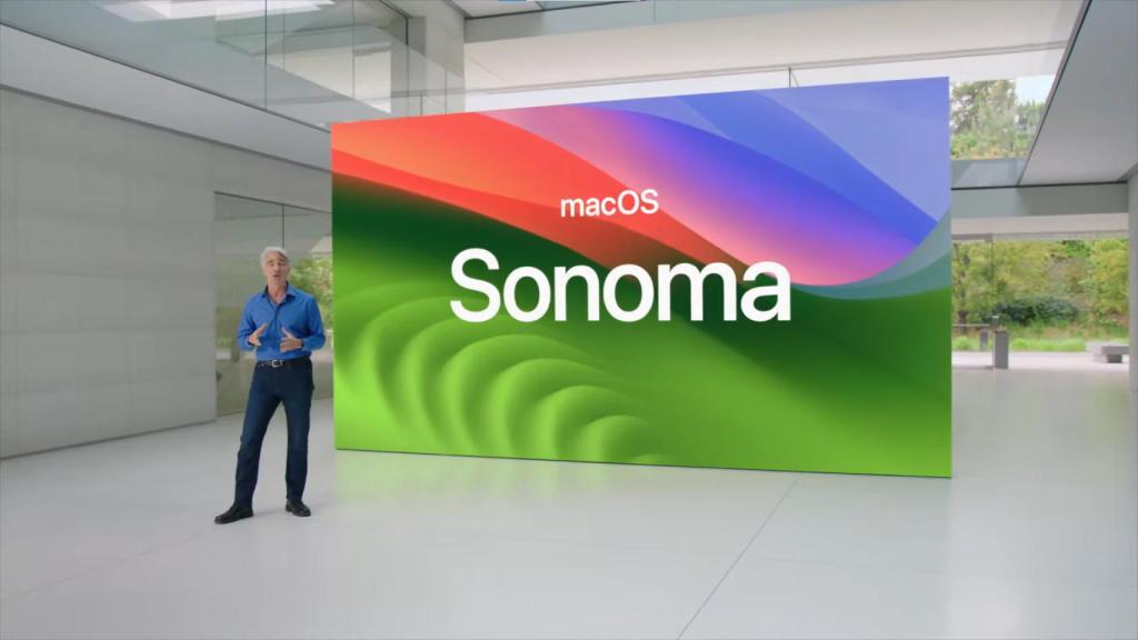 macOS Sonoma.