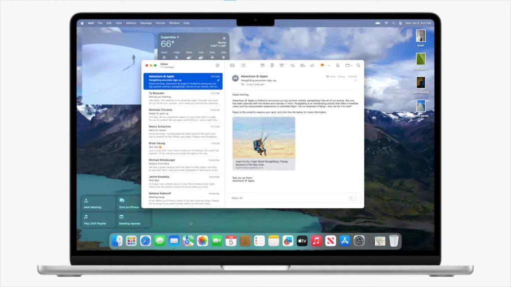 Nuevo macOS Sonoma.