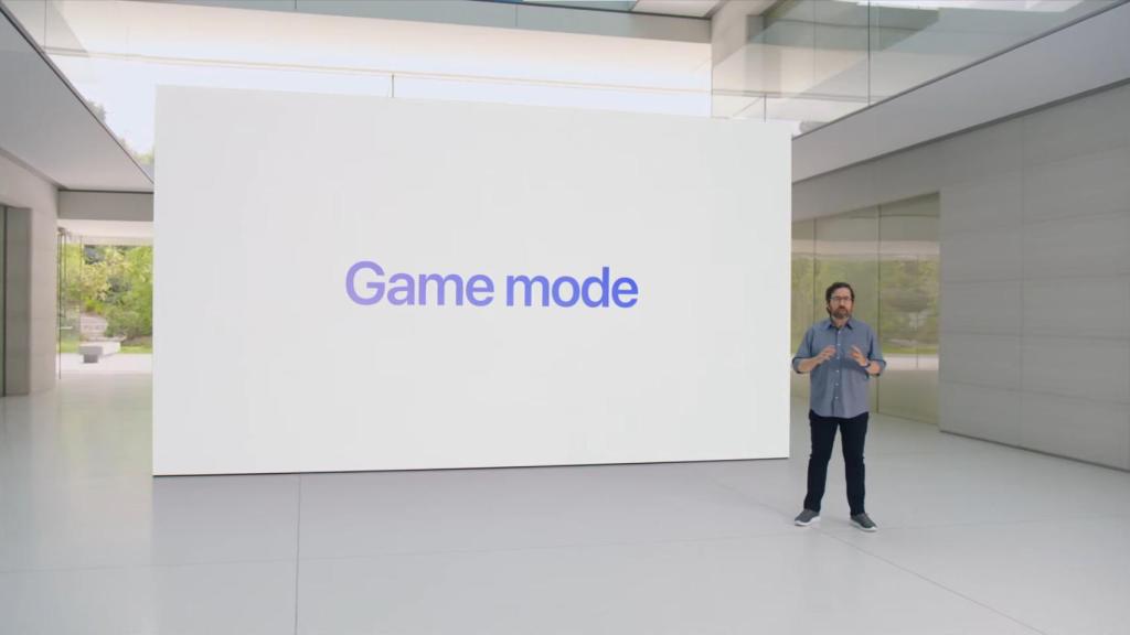 Game mode en macOS.