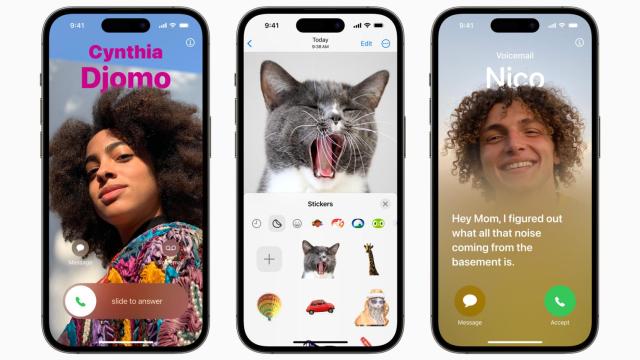 iPhone con iOS 17