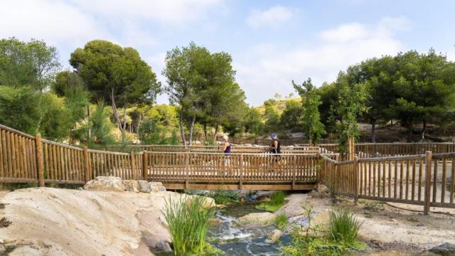 Parque El Recorral, en Rojales, en imagen de archivo.