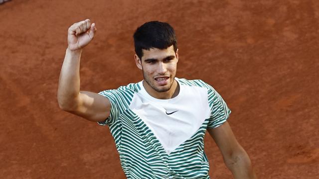 Carlos Alcaraz, en Roland Garros