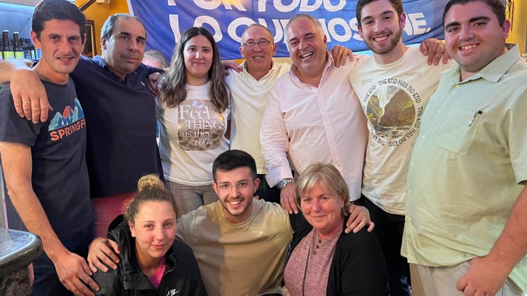 El equipo del PP de Illana (Guadalajara).