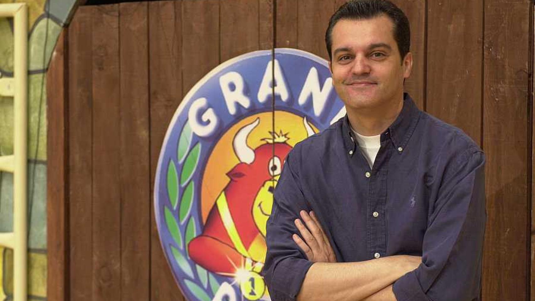 Ramón García, presentador del Grand Prix