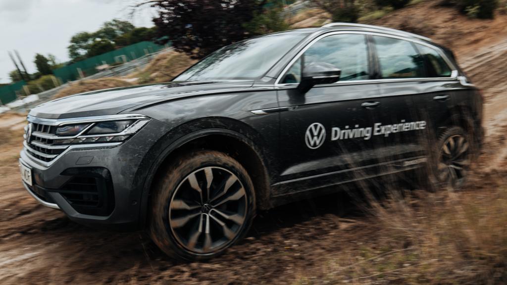 Volkswagen Touareg en las actividades 4x4.