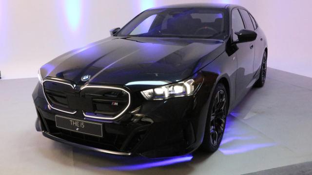 Versión presentada en Madrid del BMMW i5, la variante eléctrica del Serie 5.