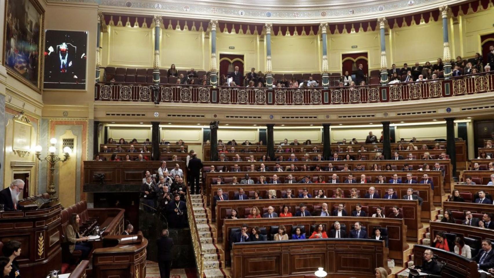 El Congreso de los Diputados.