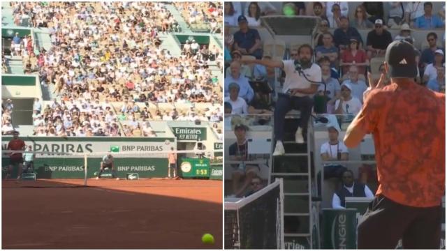 El punto polémico del partido entre Fran Cerúndolo y Holger Rune