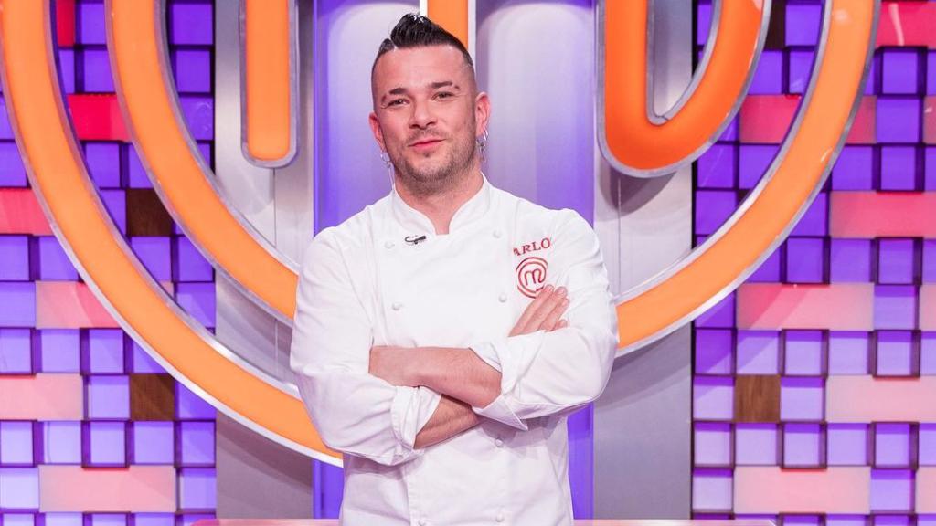 Carlos Maldonado durante su regreso a MasterChef