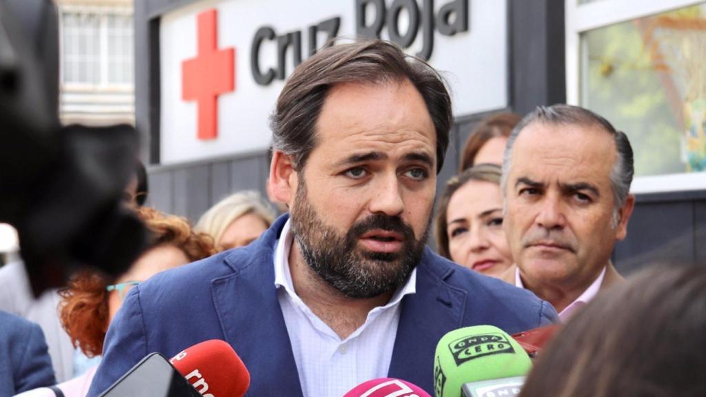 Paco Núñez junto a José Julián Gregorio en Talavera. Foto: PP CLM.