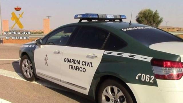 Un coche de la Guardia Civil