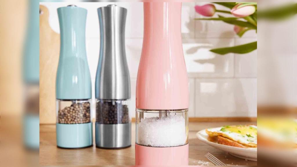 ¡Chollo en Lidl! Los molinillos eléctricos de diseño para especias que necesitas en tu cocina