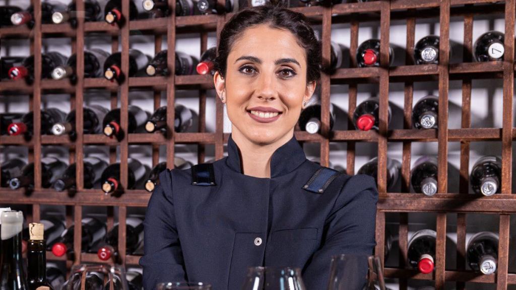 Lucía Fuentes, sumiller de Aponiente